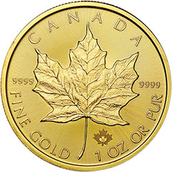 Canadian Maple Leaf Gold Coin Bezels