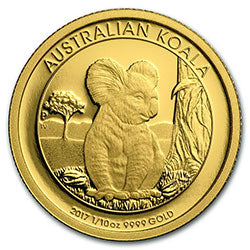 Australian Koala Gold Coin Bezels