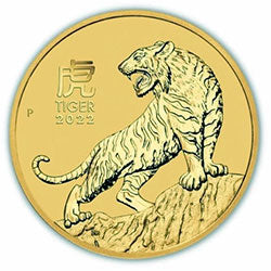 Australian Lunar Tiger Gold Coin Bezels